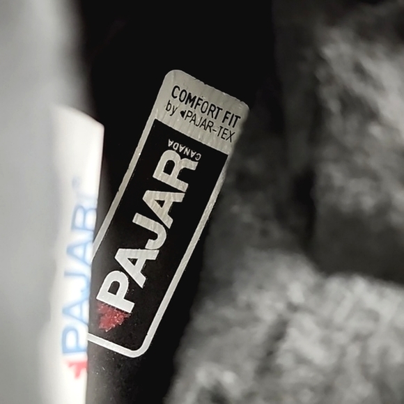 PAJAR Youth Black Winter Waterproof Boots Velcro Insulated Rated -30c Size US 1 - Picture 12 of 16